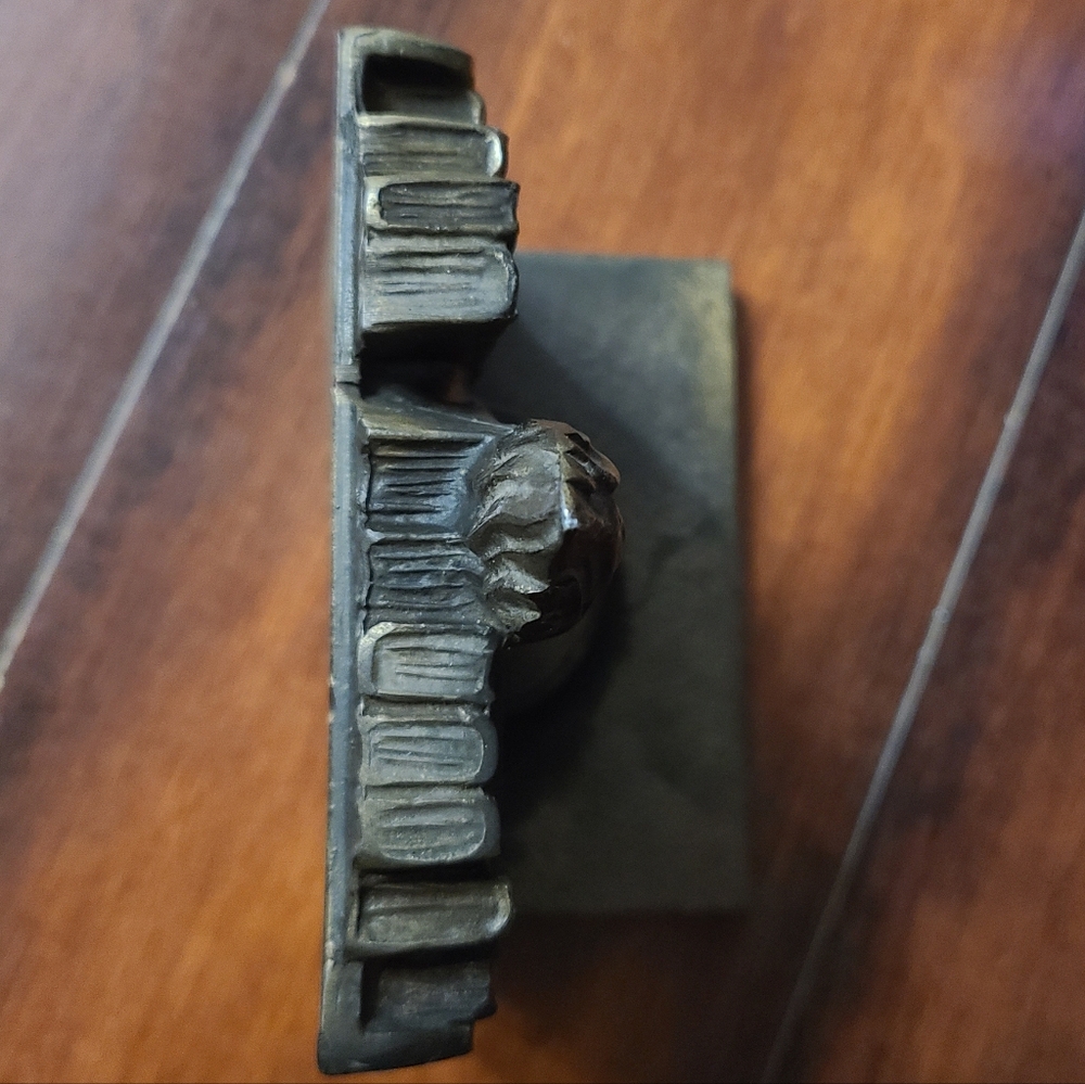Vintage Ronson Candlestick Bookend - Picture 9 of 11